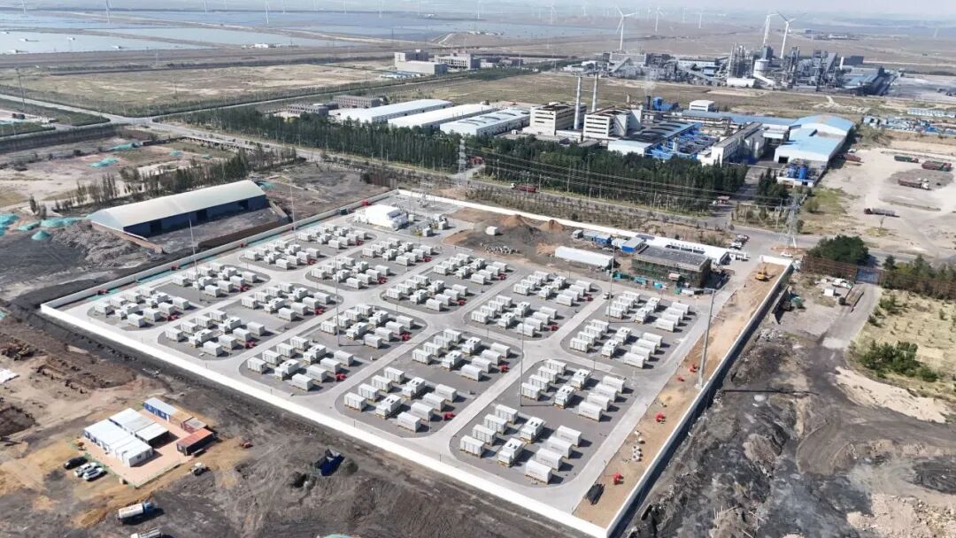 戈壁“电力银行”|安徽分公司EPC总承包建设项目宁夏石嘴山惠农区200MW/800MWh独立储能电站顺利并网