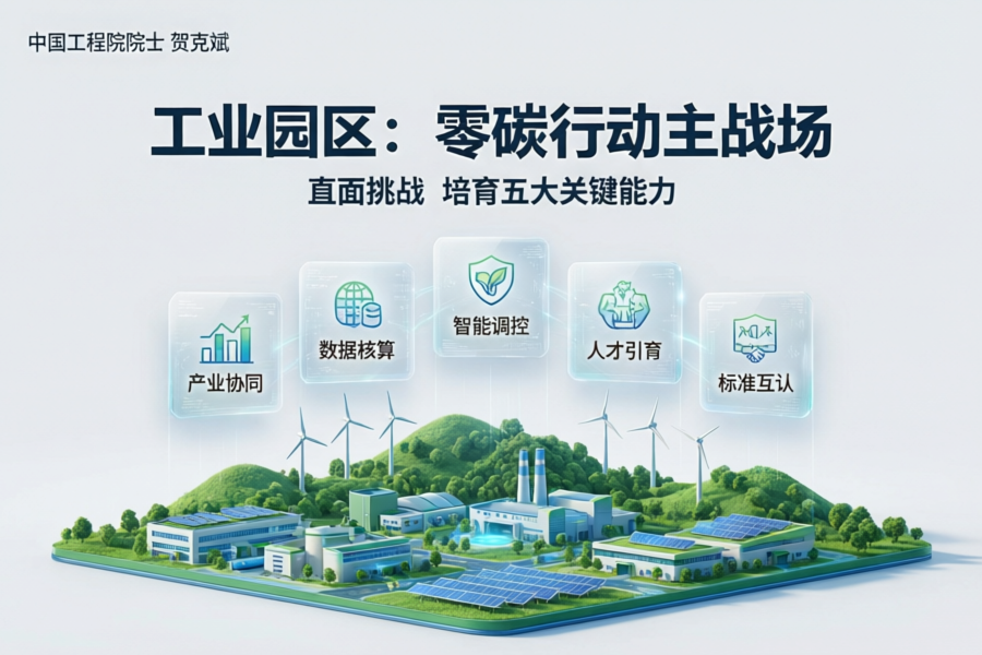 贺克斌院士：零碳园区突围需锻造这五大核心能力