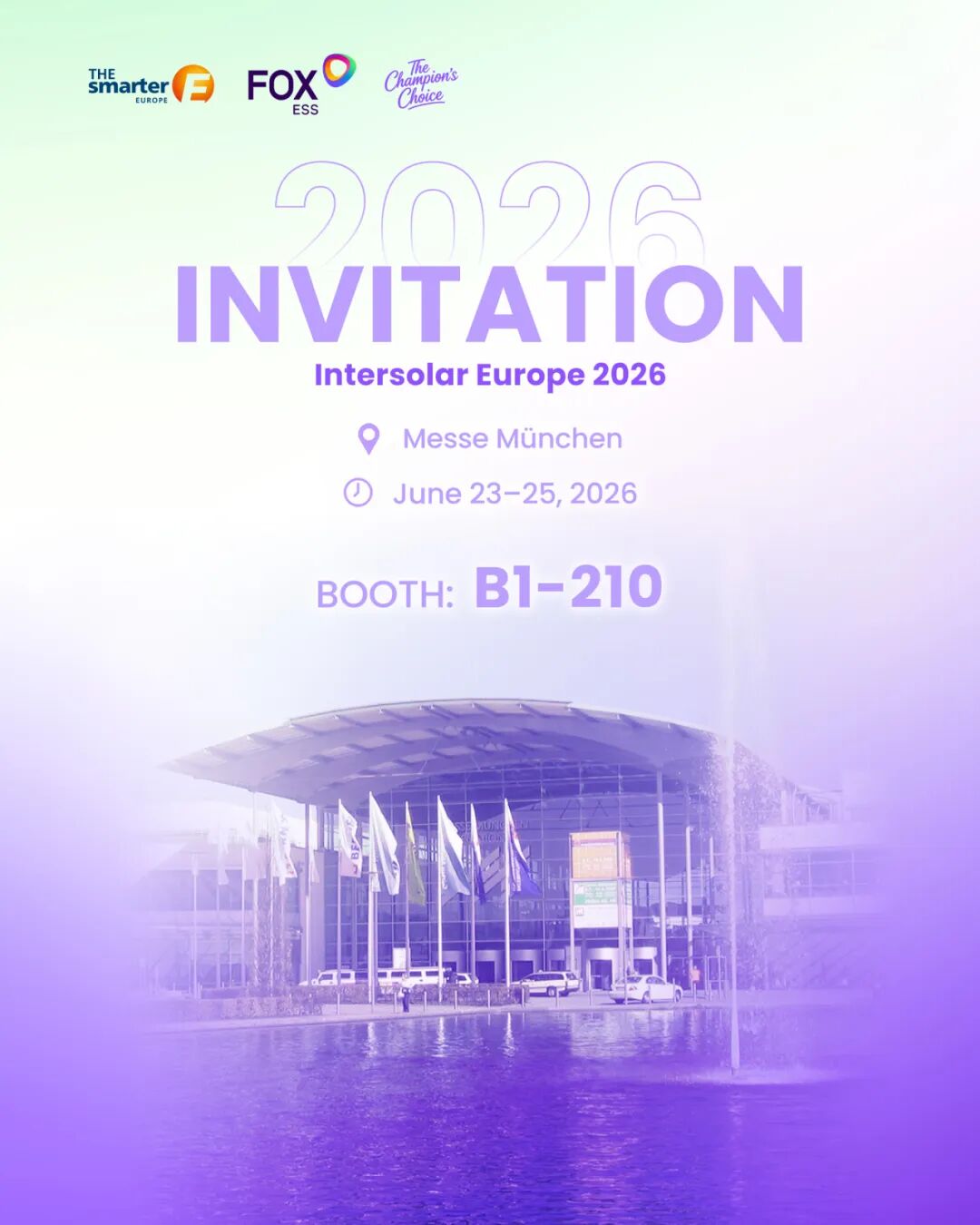 “麦”向全球 | 下一站，Intersolar Europe 2026