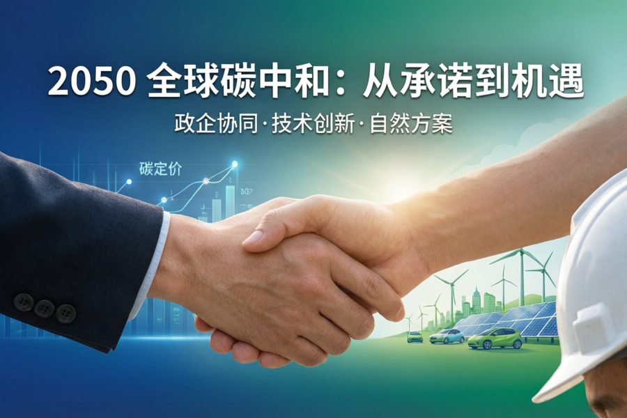 2050年全球碳中和可行吗？答案令人振奋