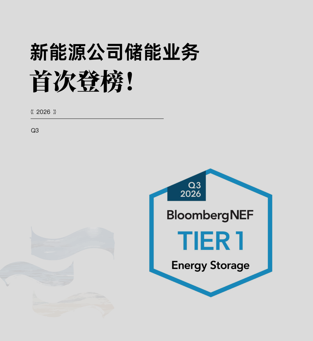 光储齐发力，排名双突破——新能源公司连获两项权威认证