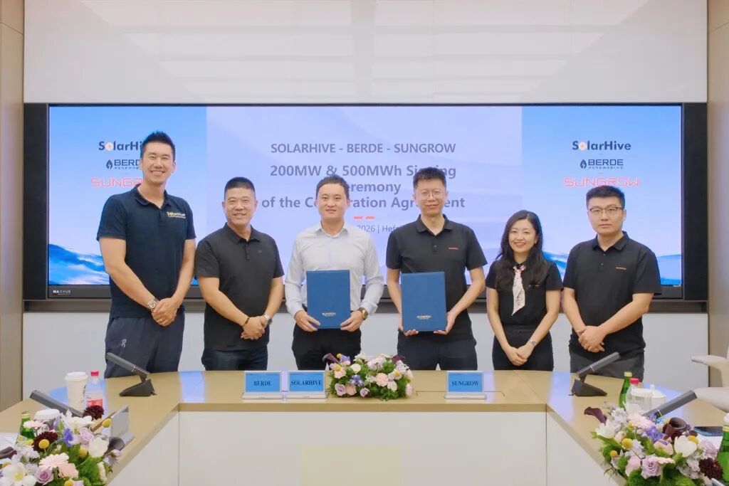 500MWh,阳光电源拿下东南亚储能订单