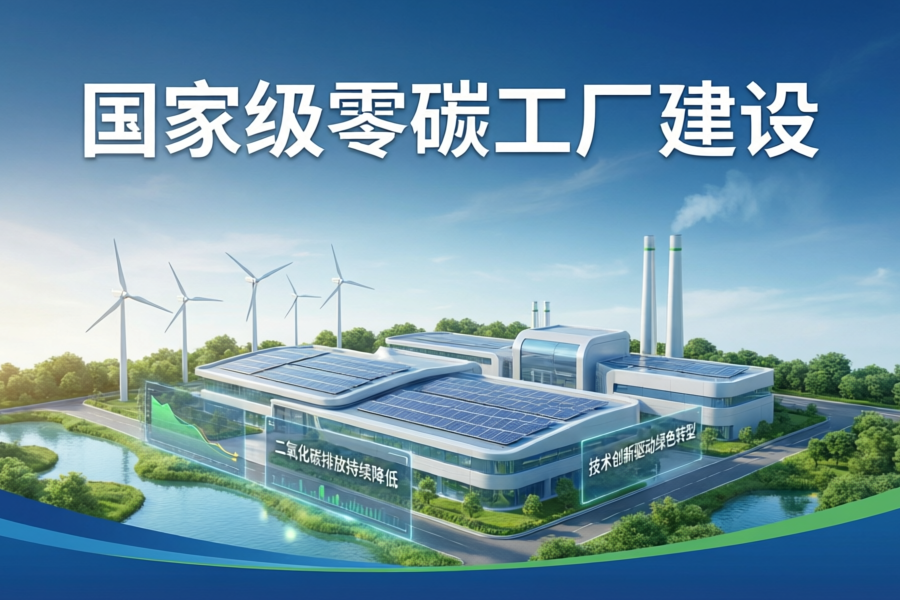 工信部启动国家级零碳工厂建设申报