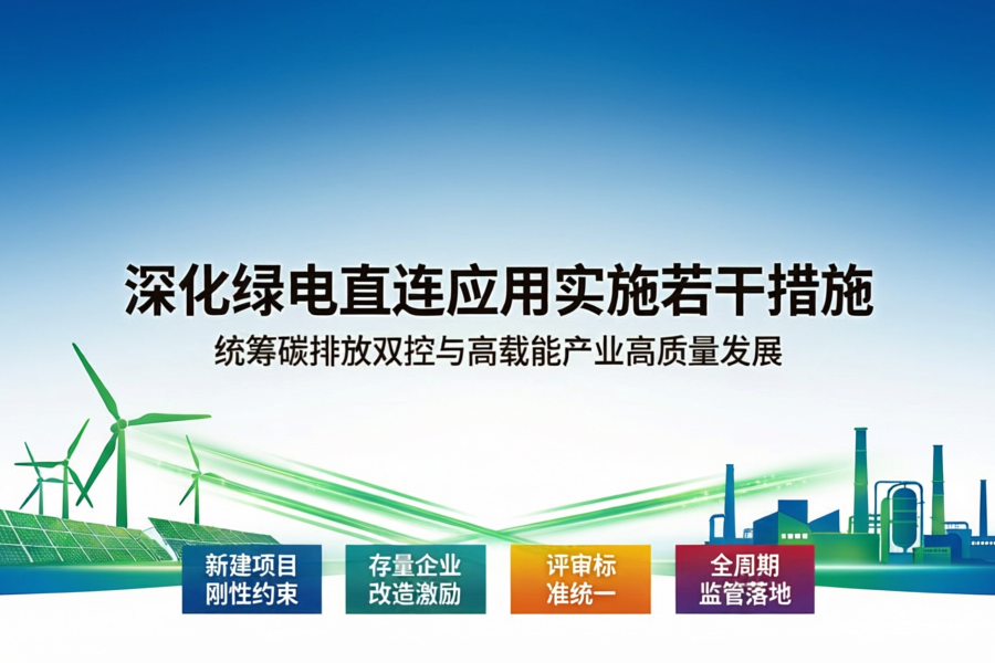 内蒙古出台绿电直连新规：高载能项目必须承诺绿电消费