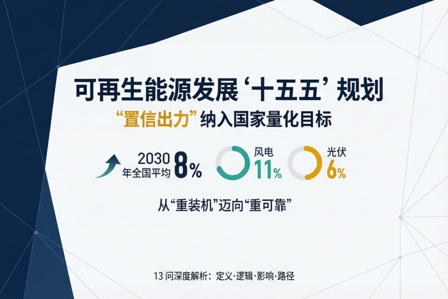 新能源保供迎来“置信出力”硬核考核:8%成新标尺