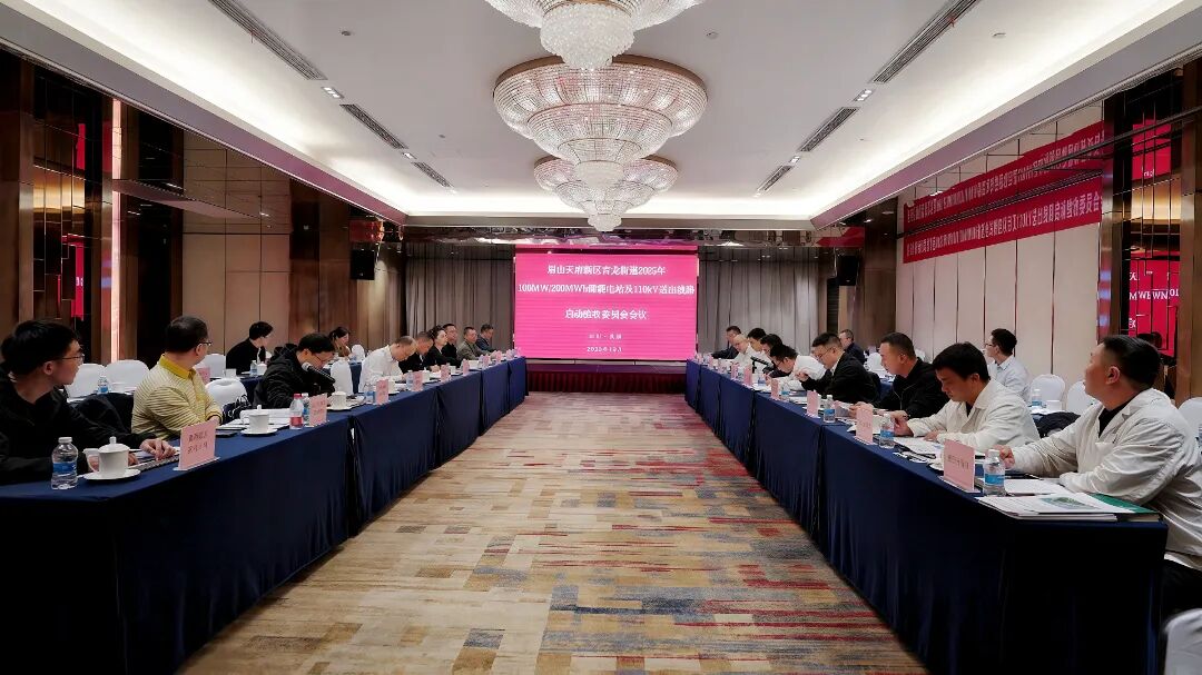 眉山市首个电网侧大型储能电站通过启委会验收,迈入并网投运倒计时