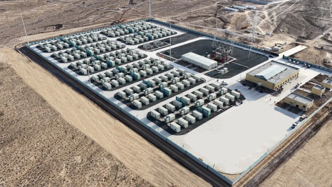 南源储能供货!金昌 200MW/800MWh 独立储能电站顺利并网