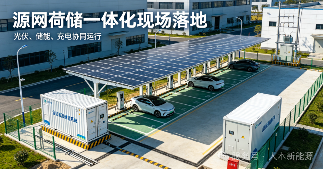 项目落地｜西安人本科技 EMS 成功应用全钒液流光储充一体化项目