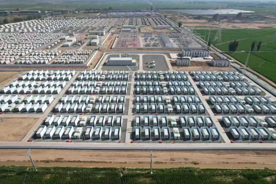 内蒙古200MW/1200MWh  电网侧独立储能示范项目并网