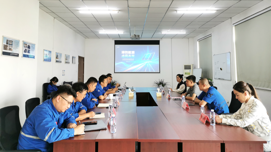 绿色能源,点亮未来|山东捷科采油设备有限公司光伏绿电项目正式并网投运