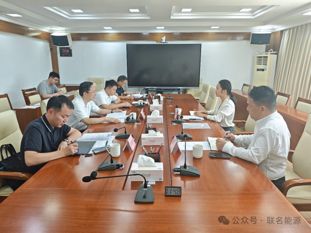 联名能源李观丽拜访源城区区长邓勇 政企合力加快独立储能项目开工