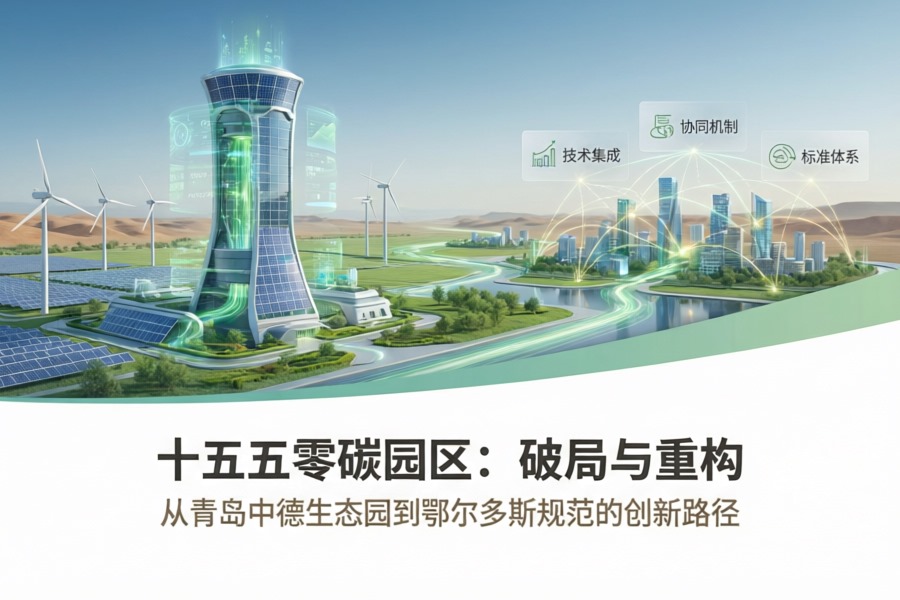 零碳园区建设遇阻？破局关键在这四大攻坚方向