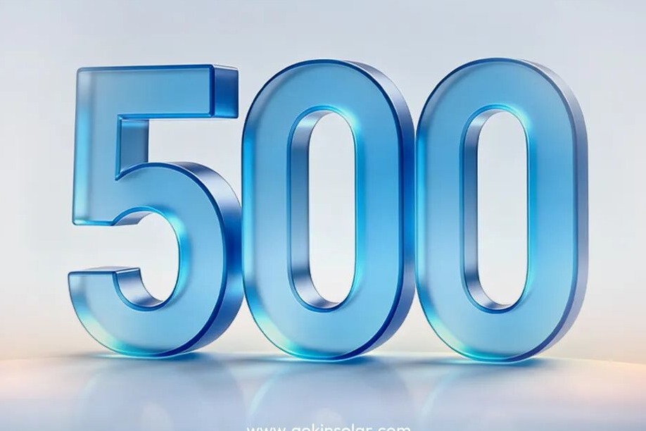 四度上榜！高景太阳能荣登“2026全球新能源企业500强”