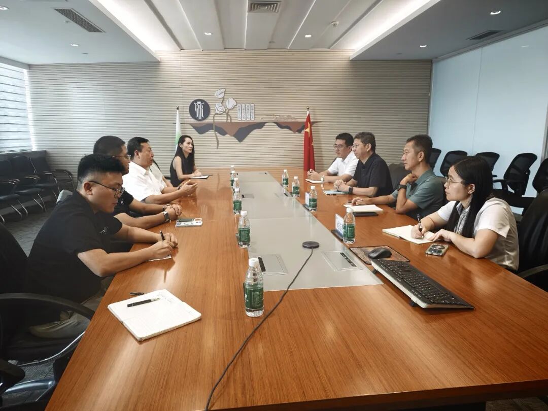 TCL中环COO刘勇一行拜访水发兴业能源集团