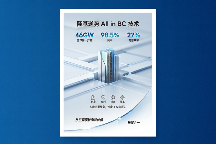 BC筑基，储能归元，隆基力证光储合一之道