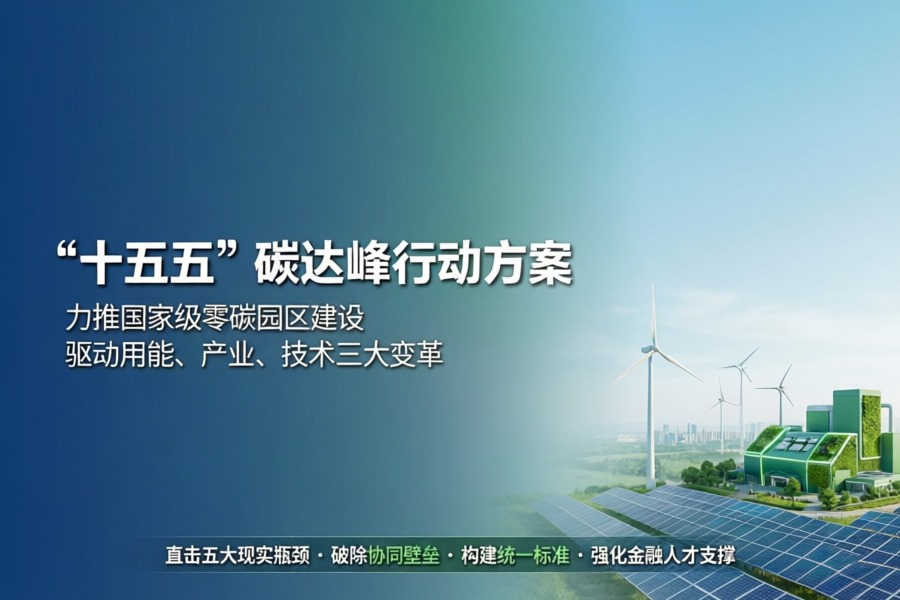 零碳园区建设五大堵点如何破？国家方案给出新路径