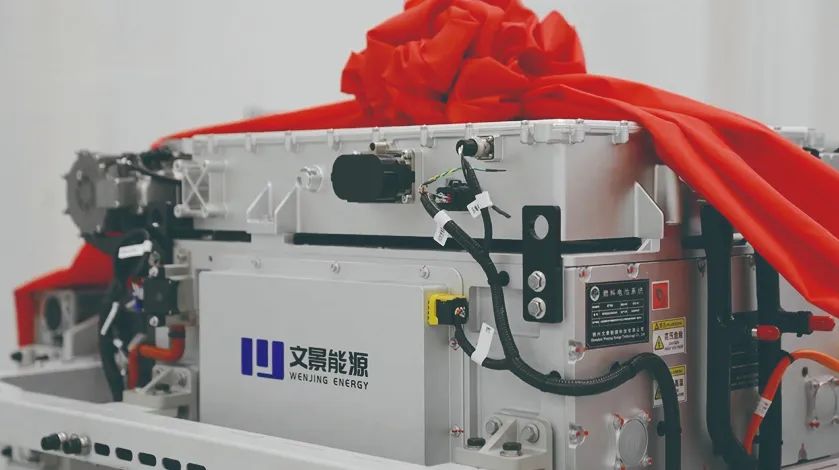 山西省首台自主研发165kW氢燃料电池发动机下线