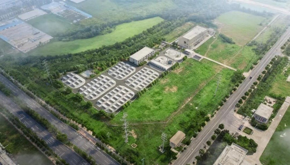 晶科科技安徽肥东100MW/200MWh 储能项目并网
