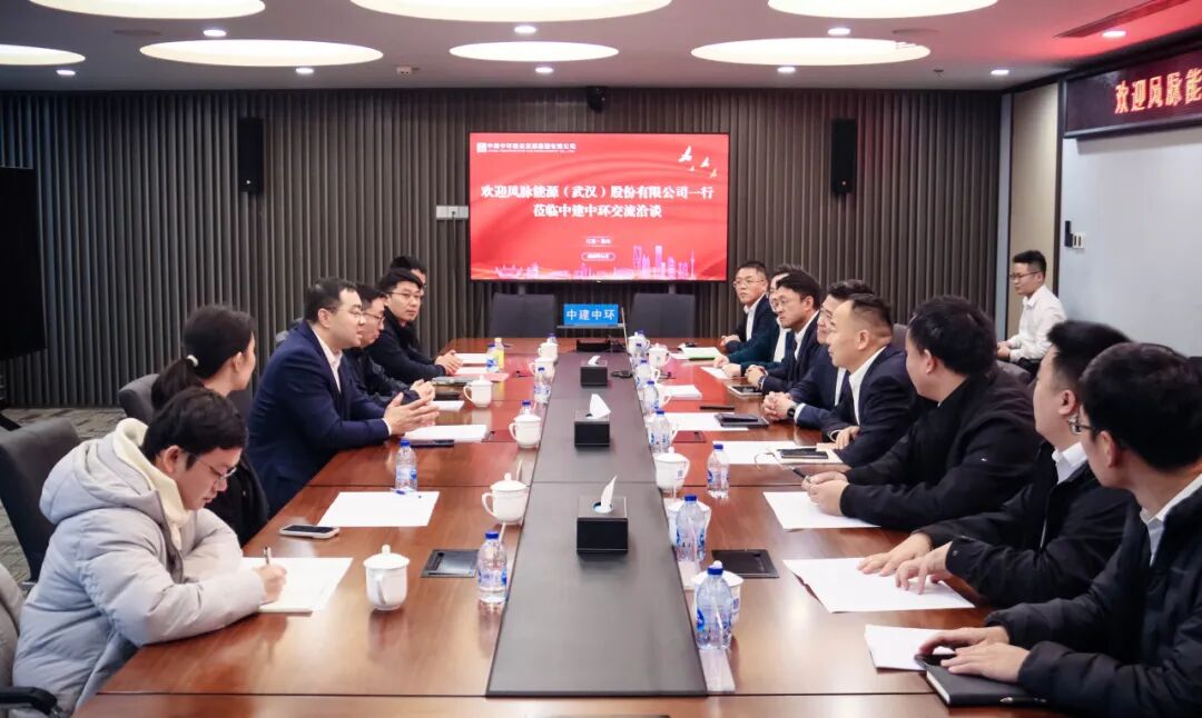 中建中环与风脉能源(武汉)股份有限公司签署合作协议