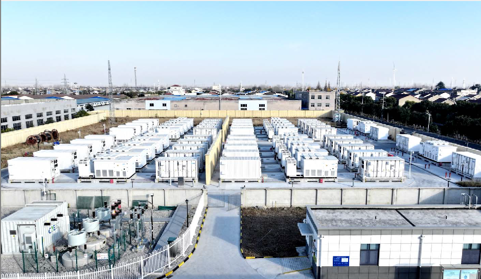 100MW/200MWh!中城高邮周山镇共享储能电站正式并网投运