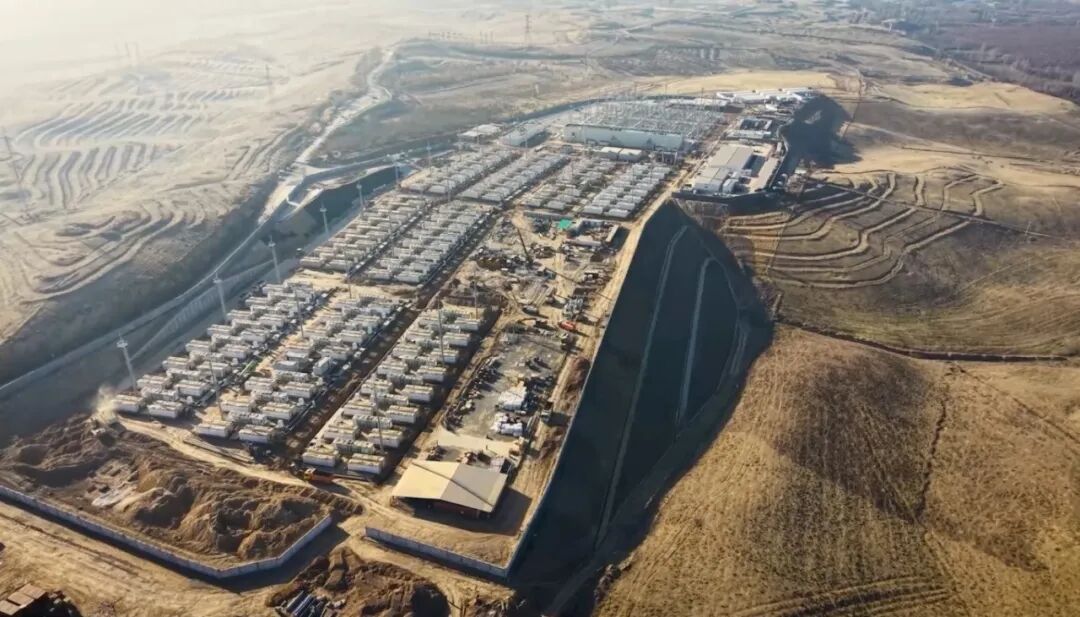 中亚最大电化学储能项目