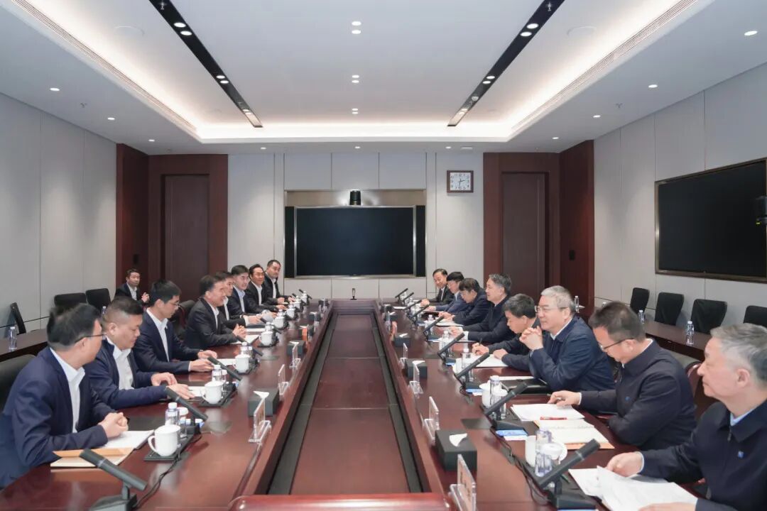 中国华能董事长温枢刚会见明阳智能董事长张传卫