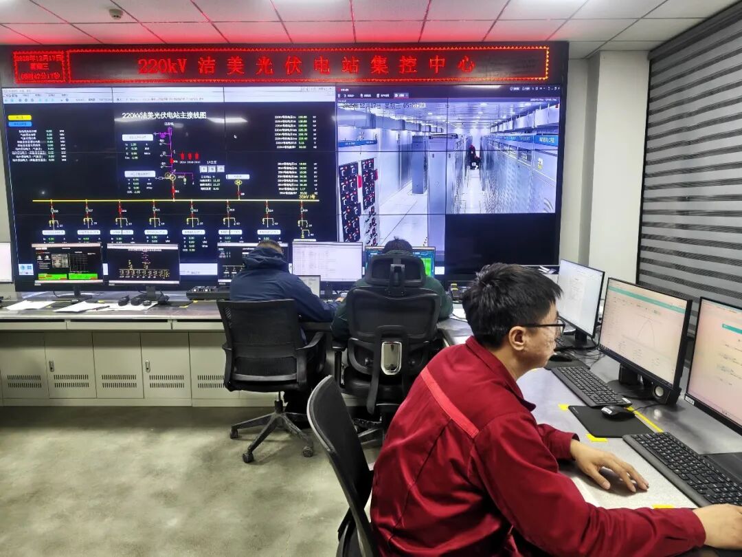 配储10MW/10MWh！晋能控股电力集团光伏发电公司洁美光伏电站储能系统成功并网
