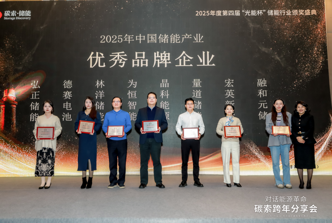 荣耀时刻｜林洋储能荣获光能杯2025年中国储能产业优秀品牌企业！