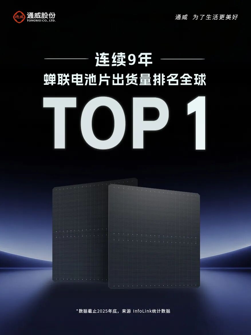 全球第一！通威九年领跑