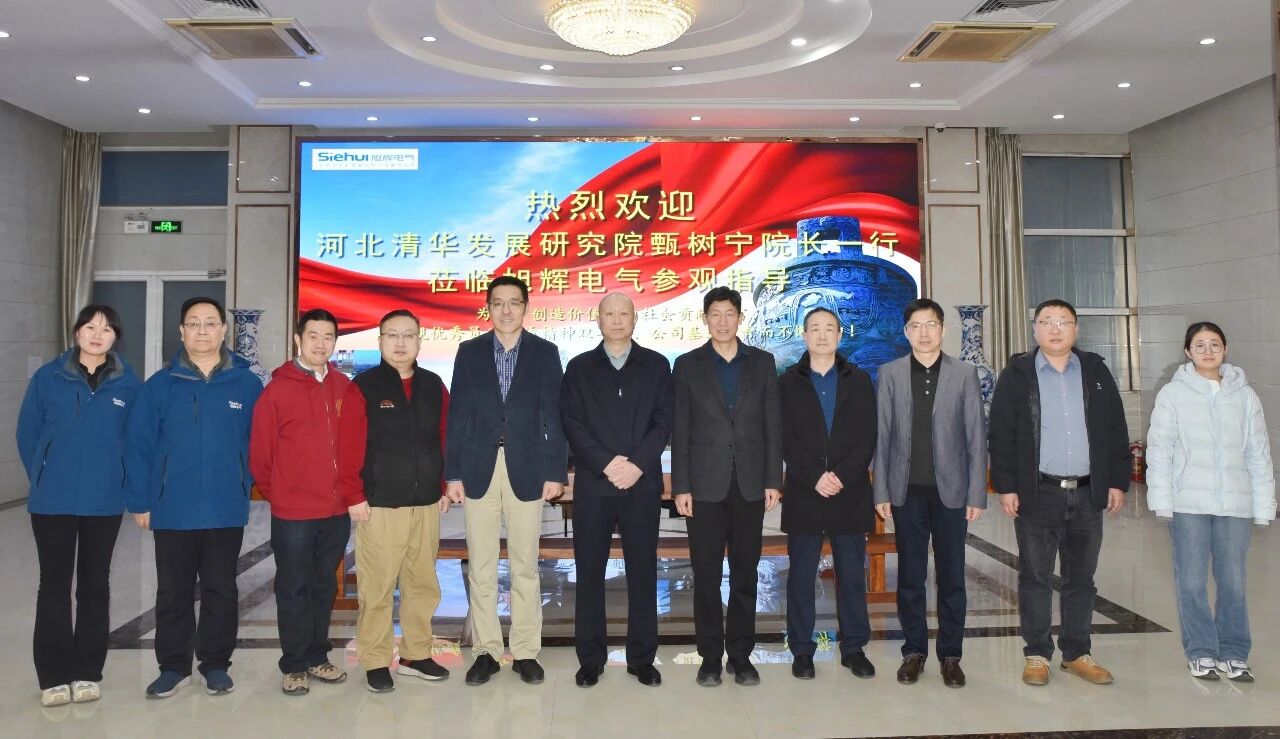 清华河北研究院与旭辉电气举行座谈交流液流电池长时储能合作