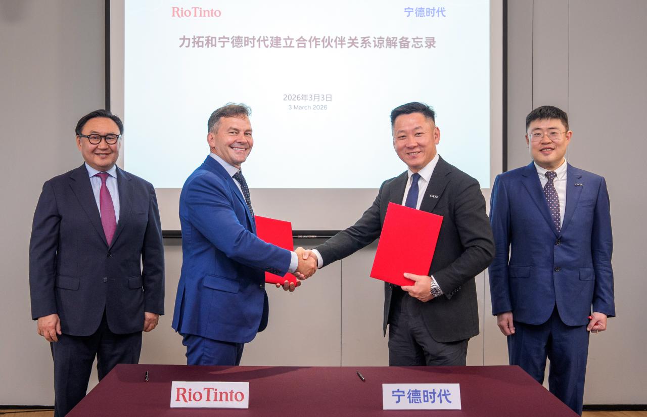 全球矿业巨头力拓，为什么选宁德时代？