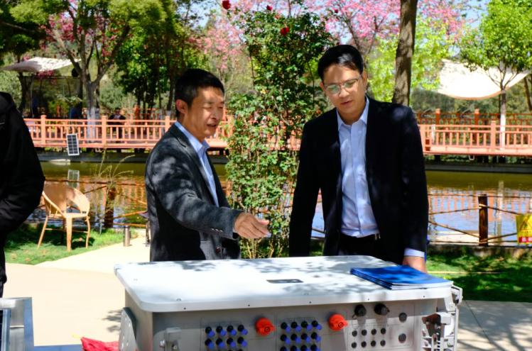 上能电气携手分布式合作伙伴 共启云南光伏新篇章！