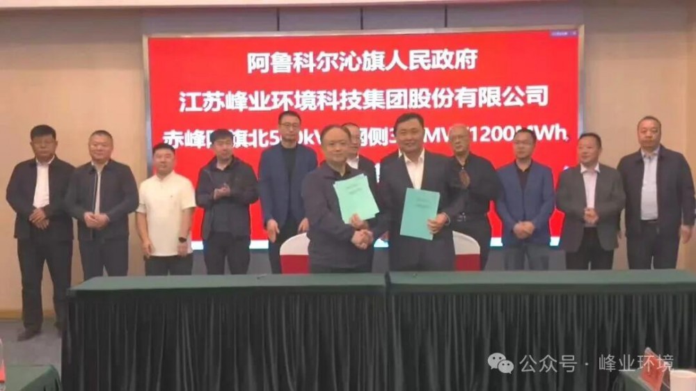 赤峰阿旗北500kV电网侧独立储能电站项目签约仪式举行