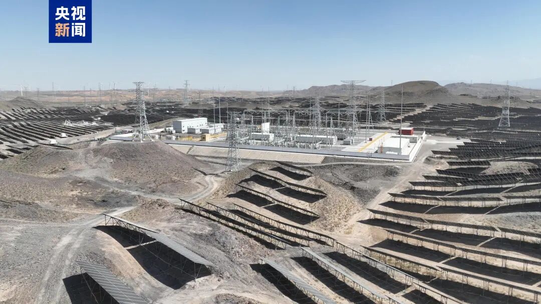 大唐500MW“算电协同”绿电直供光伏项目并网！