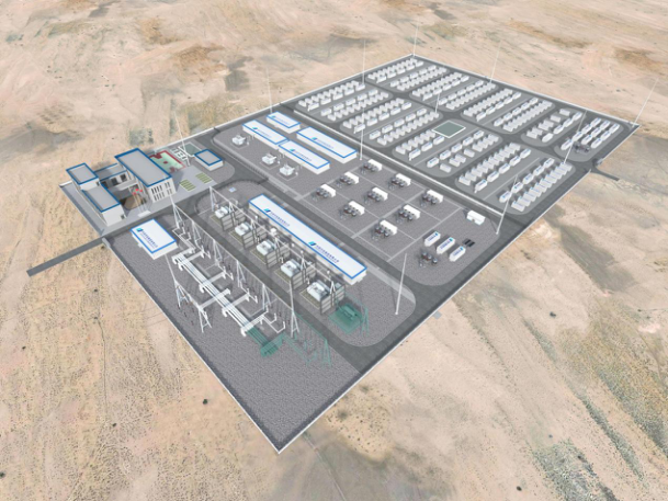 配储360MW/720MWh！甘肃腾格里沙漠河西新能源基地武威市凉州区九墩滩1号330千伏升压（储能）站项目开工