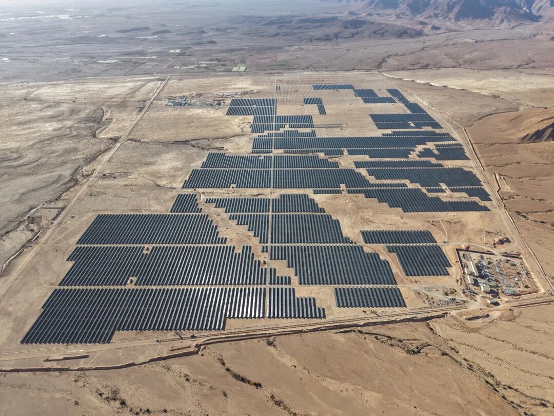中国电建220MW光伏项目投运