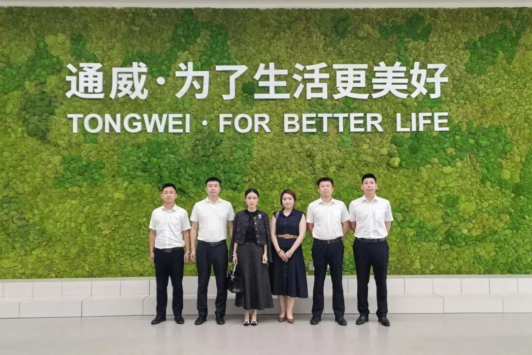 深化战略合作，共绘绿色蓝图——南京纽源科技一行到访通威并签署战略合作协议