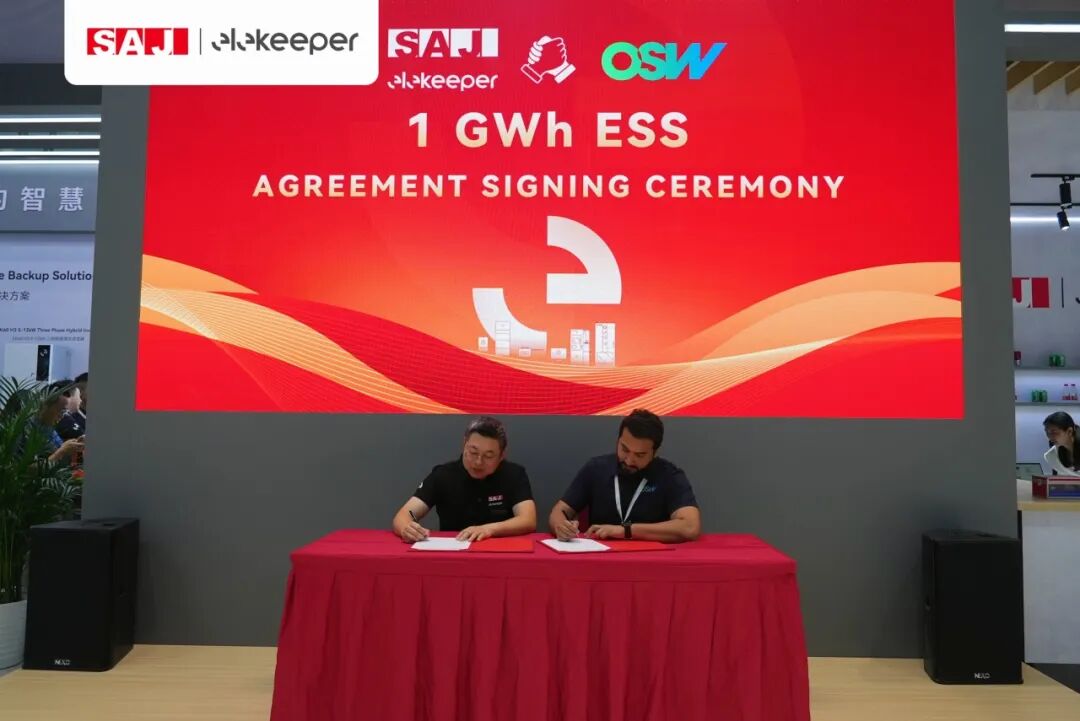 展会喜报｜三晶电气与 OSW 达成 1GWh 光储合作，八年携手，共启新篇