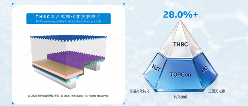 天合光能THBC从技术突破到产业化落地,剑指晶硅效率天花板
