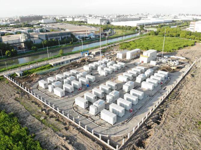 40天从发货到并网!沃太能源助力上海松江建成一座200MWh储能电站标杆