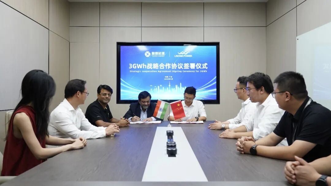 海外市场再突破！融捷能源与Lineage Power签署3GWh磷酸铁锂电芯供应协议