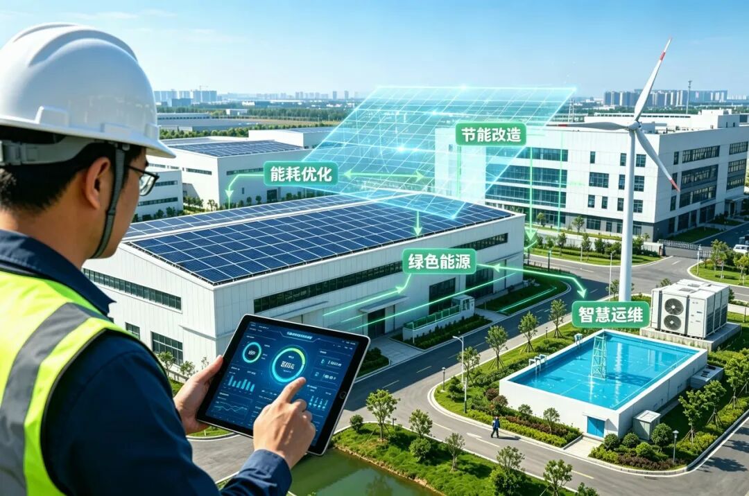 绿能中环能碳管理服务落地标杆园区，开启综合节能业务全新篇章！