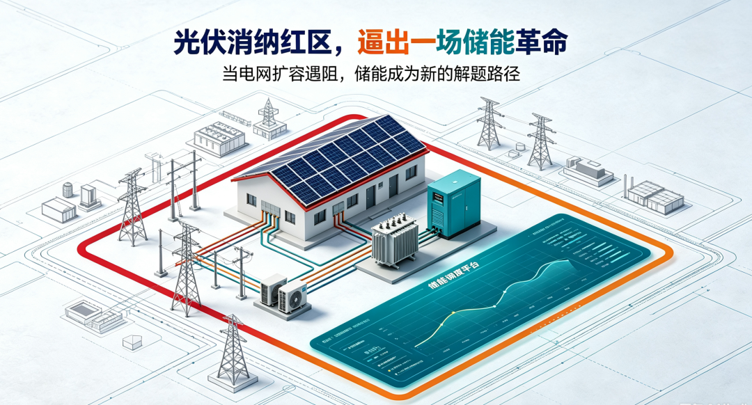 光伏消纳红区,“逼”出一场储能革命