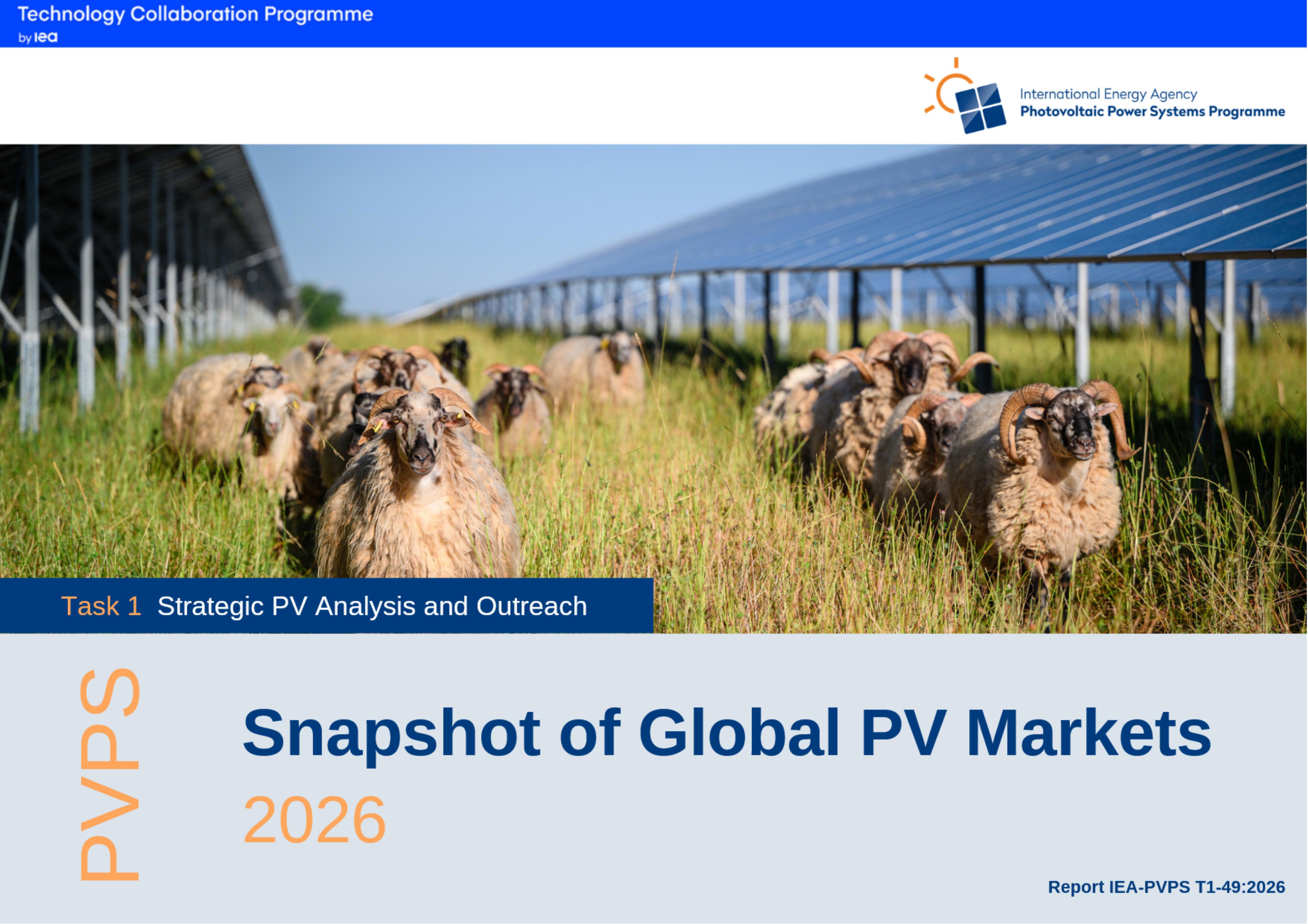 IEA PVPS ：2026年全球光伏市场快报