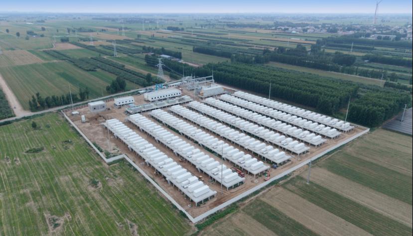 深泽国顺300MW/1200MWh，河北单体最大独立储能电站并网！
