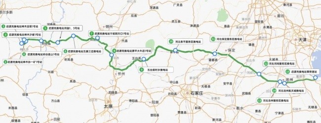 800公里神木-黄骅港绿色干线贯通！24座充换电站串联三省能源运输通道
