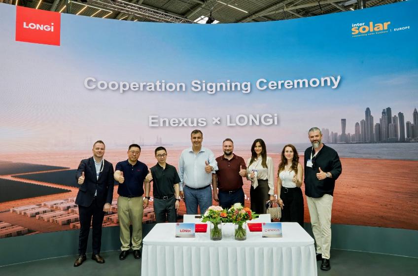 从光伏到储能:Enexus再度选择隆基,深化罗马尼亚光储一体化合作
