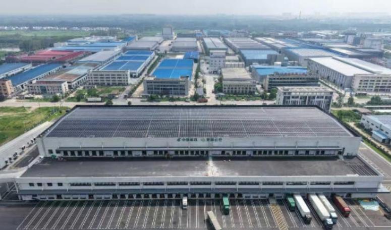 荆州邮政快递业第3个兆瓦级光伏发电项目正式并网运行