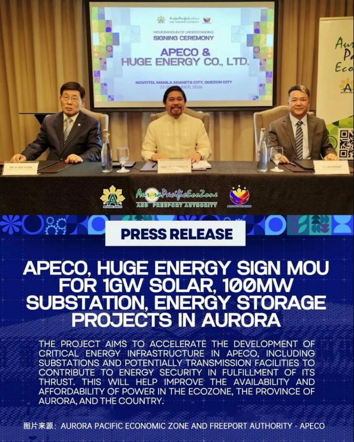 友巨集团与 APECO 达成战略合作，携手打造菲律宾绿色能源新标杆