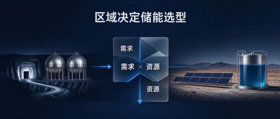 同样是新型储能,为什么山东选压缩空气、新疆选液流电池?